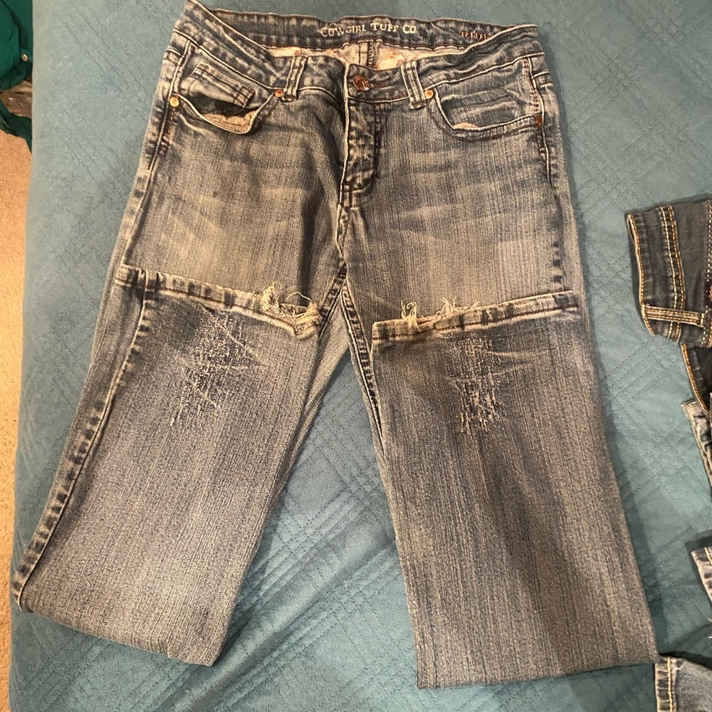 Womens Bootcut Cowgirl Tuff Jeans